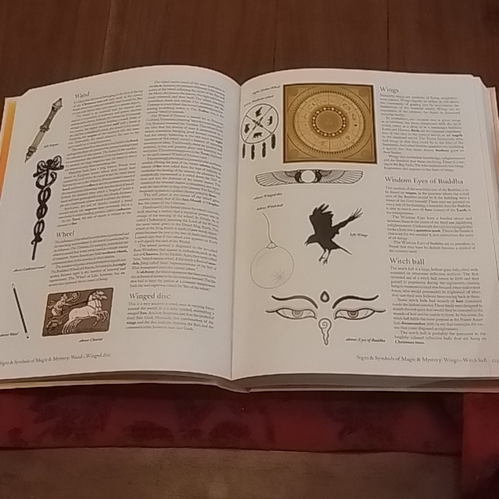 The Illustrated Signs & Symbols Sourcebook By Adele Nozedar, Metro Books - Picture 4 of 4